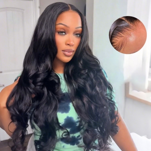 FBS Hair 13x4 HD Lace Body Wave Ear-to-Ear Glueless Middle Part Wig