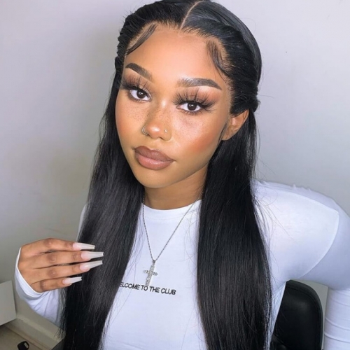 FBS Hair 13x6 Transparent Lace Frontal Human Hair Straight Lace Frontal Closure