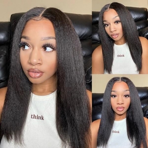 FBS Hair Kinky Straight 4x4 Transparent Lace Top Closure